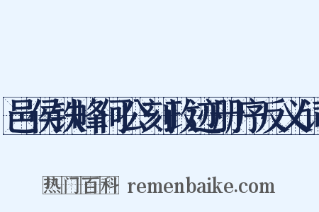 邑侯铁峰何公刻政迹册序反义词是什么意思的图片